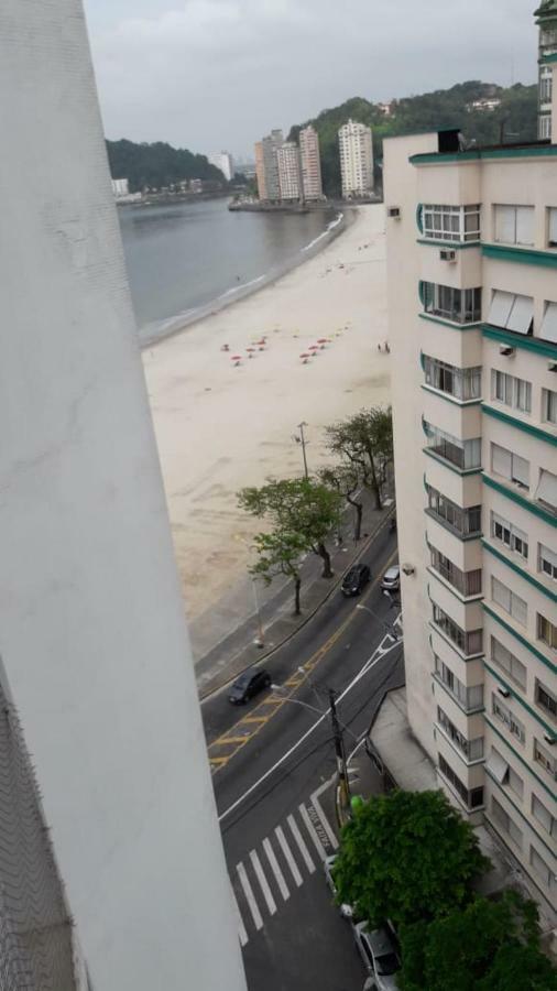 Appartamento Apto Pé na Areia São Vicente Esterno foto